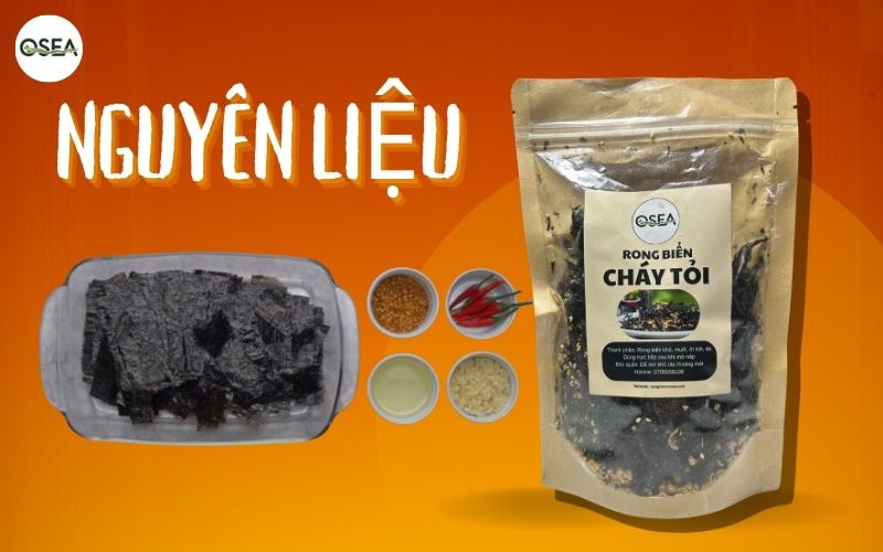 Cách Làm Rong Biển Cháy Tỏi Từ Rong Biển Khô